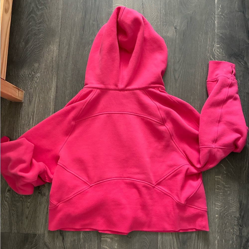 Lululemon Scuba Half Zip Sweatshirt in Lipgloss M/L - Picture 2 of 4